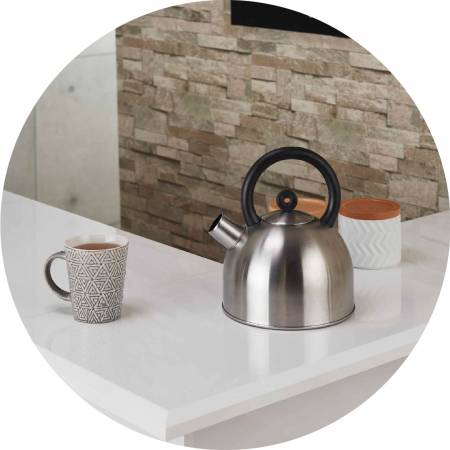 Desktop luminoso e liscio.